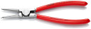 Circlip Pliers, KNIPEX, 46 13 A2, chrome-plated, ergonomic handles, &Oslash; 1.8 mm tips