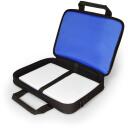 Port Designs Klēpjdatora kaste HANOI II Clamshell 105065, 17.3 collas, 490 g, poliesters, noņemama plecu siksna, melna