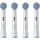 Oral-B Nomaināmi zobu birstes uzgaļi EB60X-4, 4 gab, balti, pieaugu&scaron;ajiem, saderīgi ar Oral-B rokturiem