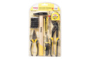 Tool Set, WMC TOOLS, WMC-1050, 50 pcs, 7" combination pliers, 3m tape measure, 300g hammer, 42 bits