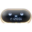 Muse Modinātājs M-16 KIDS, Akumulators, 1, USB-C, LED displejs, Melna krāsa