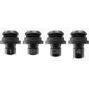 DeWALT Rīku Piederums DCFA4032-QZ Nomaināmo deguna uzgaļu komplekts, 2.4mm, 3.2mm, 4.0mm, 4.8mm, 4x uzgaļi