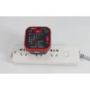 Uni-T toitepistiku tester UT07B-EU, 230 V, 50-60 Hz, RCD ~30 mA, ilma maandusindikaatorita, ilma neutraali juhtme indikaatorita