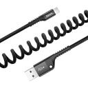 Baseus Kevadel laadimiskaabel Lightning CALSR-01, 100cm, 2A, alumiinium, nailon, Lightning, USB