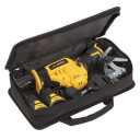 Akumulatora zobenzāģis 12V, 2x2Ah, 5 piederumi, POWX0398 POWERPLUS