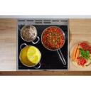 Gorenje Elektriline pliit GECS6C70XC, 60 cm, 71 l, 2200W, 1200W x 2, 1800W, Keraamiline pliit, Aqua Clean, Kiire kuumus