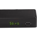 Denver teleresiver DTB-148 110131120120, DVB-T2 H.265, HDMI, Scart, koaksiaal, RF, LAN, USB, EPG, Dolby Digital, HE-AAC