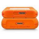 Lacie Внешний HDD 2TB LAC9000298 USB 3.2 Gen 1, 5400 об/мин, оранжевый/серебристый, ударопрочный и водонепроницаемый