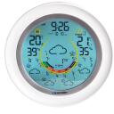 Blaupunkt Ilmastatsioon WS60WH APP, 5-p&auml;eva prognoos, 2xAAA, 5V 600mA, UV indeks, PM2.5, kalender, &auml;ratus