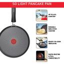 Tefal Pann H0563842, 25cm, Alumiinium, Sobiv induktsioonpliidile, Vastupidav mittenakkuv kate, Fikseeritud k&auml;epide