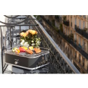 Barbecook E-Carlo elektriskais galda grils balkonam un terasei 2500W 3 sildī&scaron;anas līmeņi 38.5x28.5cm BC-ELE-1003 Midnight Grey