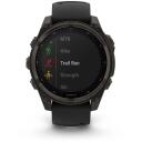 Garmin fenix 8 010-02906-11, 3.3 см, 47 мм, 260 x 260 пикселей, Титан, Wi-Fi, GPS, 80 г, 32 ГБ, 10 АТМ, 21 день