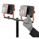 Kaasaskantav prožektor 20V 220V koos statiiviga, POWDP8035 POWERPLUS