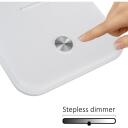 Maclean LED lauavalgus MCE616W, 9W, 220-240V, v&auml;rvi reguleeritav, dimmer, juhtmevaba laadija, 450lm