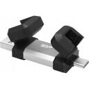 Silicon Power USB atmiņas karte Mobile C51 SP128GBUC3C51V1S, 128 GB, USB Type-C, USB Type A, 120 Mb/s, triecienizturīgs
