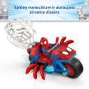 Lego Konstruktors 11206, 61 gab., Spidey un Degunradža minifigūras, motocikls, 4 g. vecumam