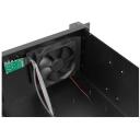 Lanberg Serveri korpus SC01-3504-10B, 4U, 350mm, 1.0mm teras, 1x 120mm ventilaator, 2x USB 2.0