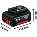 Bosch Puuremasin GSR 18V-45, GWS 18V-8, 0615A5007N, 18V, 4Ah, 2 akut, Laadija, Karp