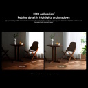 IP stebėjimo kamera Smart Camera C701 4K UHD 8 MP 360&deg; panoraminis vaizdas Wi-Fi 6 Bluetooth 5.4 infraraudonųjų spindulių naktinis matymas microSD BHR07X7EU Balta Xiaomi