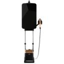 Tefal Garment Steamer QT2020E0, 2170 W, 1.1 L, 90 g/min, must/kupar, 5.8 bar, 3 positsiooniga Smart Board, detektor