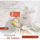 Adler j&auml;&auml;tisemasin CR 4481, 0.7 L, 90 W, valge, sorbeti valmistamine, k&uuml;lmutatud jogurti valmistamine