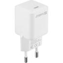 Sandberg USB-C maiņstrāvas lādētājs 341-42, 230V, 5V/3A, 9V/2.22A, 12V/1.67A, 20W, 1 USB-C ports, balta