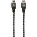 Gembird HDMI-HDMI kaabel 8K 3m CCB-HDMI8K-3M, 3m, HDMI 2.1, 48 Gbit/s, 60 Hz, 3D, hall, puuvillane kate