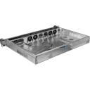Lanberg Rackmount serverikorpus ITX 300/10 19"/1U SC01-3001-10B, 2 x USB 3.0, 3 sisemised pesad, must