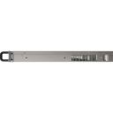Lanberg rackmount serveri korpus ATX 420/10 19"/1U, SC01-4201-10B, 2 x USB 3.0, 4 x 40 mm ventilaatorit, 5 sisemisi sektsioone