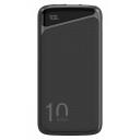 Navitel PWR10 MX Black, 10000mAh, 3.7V, 37Wh, 2xUSB-A, kahepoolsed USB-C, micro-USB, &uuml;lekoormuse kaitse
