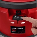 PROFESIONĀLA Bezvadu Mitrā/Žāvētā Putekļu Sūcējs, Einhell, 2347143, 30L nerūsējo&scaron;ā tērauda tvertne, 150 mbar sūknē&scaron;anas jauda, ECO/BOOST režīms