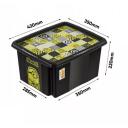 Keeeper Ladustamiskarp 24L Karolina &ldquo;Minions Mosaic&rdquo; 0612237800361, 24L, 42,5x35,5x22,5cm, PP plastmass, virnastatav disain