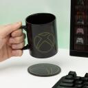 Paladone Xbox kruus ja metallaluse PP10613XB, 300 ml, must, ametlikult litsentseeritud Xbox toode, alus korkp&otilde;hjaga