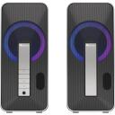 Genesis Datorskaļrunis Helium 100BT RGB NCS-1635, 10W, Bluetooth, USB powered, aktīvs, matēts, Bass reflex