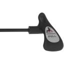 White Shark Spēļu krēsls LE MANS B-W, 49&ndash;57cm, 90&deg;&ndash;135&deg;, 120kg, koka rāmis, 60mm riteņi, regulējams augstums