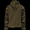 Džemperis ar kapuci, zaļš / kamuflāža Moro S. M YT-79221 YATO