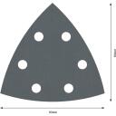 Bosch Tarvikud Parim kivi 2608605199 Delta lihvimisnuga, 93mm, 600, konksu ja silmusega, auger