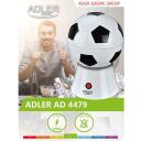 Adler Popkornitegija AD 4479, 1.2 kW, 220-240 V, 1.2 kg, Plastmass, Must/valge