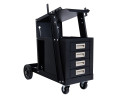 Сварочная тележка с ручкой, 4 выдвижными ящиками, колёсами и отделением для баллона 70.5&times;70.5&times;40 см G80088 GEKO