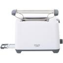 Adler Toaster AD 3216, 750 W, 2 pesa, plastkorpus, valge, automaatne v&auml;ljal&uuml;litus, pruunistamise reguleerimine
