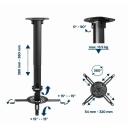 Gembird Projektori kinnitus CM-B-01, 13 kg, 360&deg; p&ouml;&ouml;ramine, -15&deg; kuni +15&deg; kallutus, k&otilde;rgus 380-580 mm