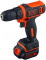 Akutrell 10.8V (1x1.5Ah aku ja laadija) BDCDD12K 9WBAEB69 BLACK DECKER