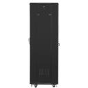 Lanberg Vaba seisuga rack FF01-6637-12B, 600mm, 37U, 800kg, IP20, 2 ventilaatorit 230V, must