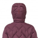 Jaka W PERMAFROST Light Down Parka, izmērs: XL, Maroon, 4548801716608 Mont-Bell