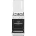 Simfer Plīts 5405SERBB, gāzes virsma, elektriskā krāsns, 50 cm, 60 cm, 43 l, 4 degļi, 5 programmas, taimeris, 250 &deg;C