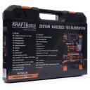 Kraftdele Набор инструментов 7000916, 180шт, сталь CrV, пластиковый кейс, держатель бит 1/4"