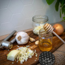 156 ml klaaspurk v&auml;rvilise kaanega BROWIN 132156 fi 53, 6 tk