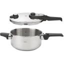 Jata Augstspiediena katls HOLL2547, 4-7l, 220mm, SUS304, 2 spiediena līmeņi, trīskār&scaron;a dro&scaron;ības sistēma