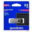 Goodram USB m&auml;lupulk UTS3-0320K0R11, 32 GB, USB 3.0, lugemise kiirus 60 MB/s, kirjutamise kiirus 20 MB/s