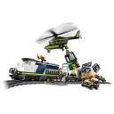 Lego Policijos traukinio rinkinys 60508, 1313 dalių, 6 mini figūrėlės, 9cm, 80cm, 6cm